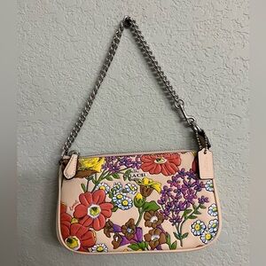 Coach floral purse